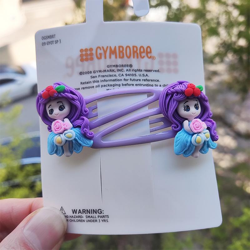 2PCS Cartoon Cute Princess Kids Elastic Hair Bands Children Hair Ties Girls Hair Accessories Baby Headdress