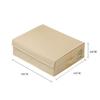 Bedding Sheet Storage Box Foldable Dustproof Stackable Space Saving Closet for Travel Bedding Quilts Towels Clothing Organizer