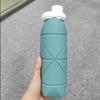 Foldable Silicone Sports Water Bottle with Straw - Portable & Telescopic Gift