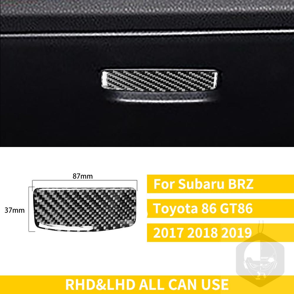 Pro Subaru BRZ Toyota 86 GT86 2017 2018 2019 Carbon Fiber Car příslušenství Držák řadicí páky Obložení klimatizace
