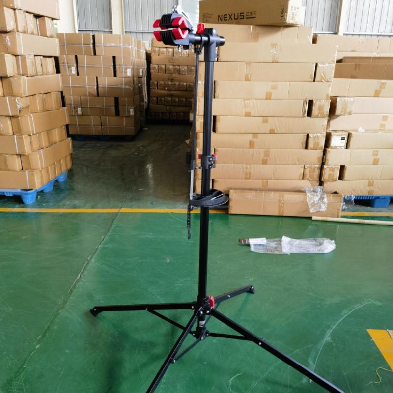 Foldable Mountain Bike Display Rack Bicycle Repair Workbench Multi Functional Bicycle Maintenance Tool