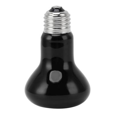 E27 Reptile Heat Lamp Bulb Multifunctional Basking Spot Light Bulbs for Reptile Snake 110?120V Black