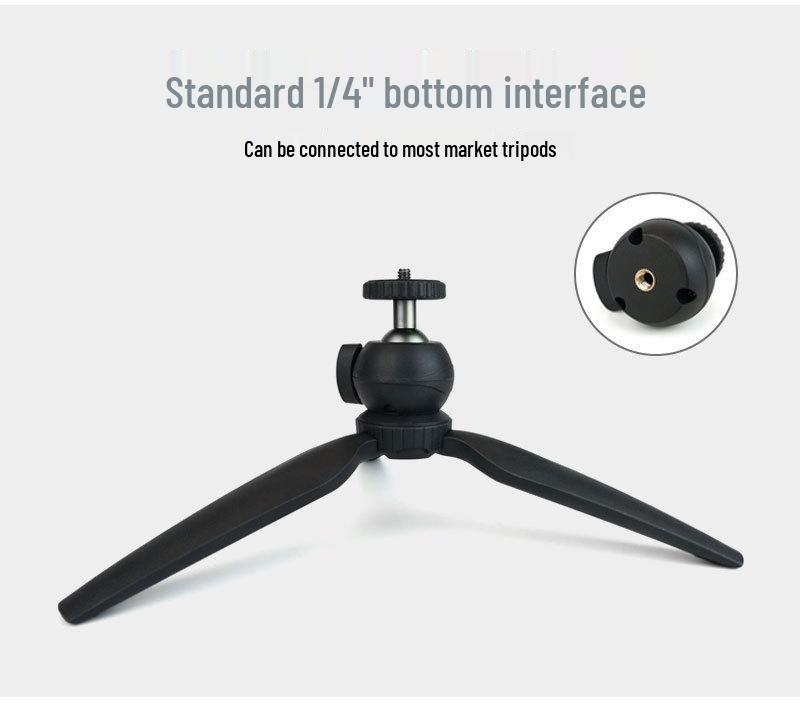 Leshetu Adjustable Height Plastic Tripod with Fill Light for Projectors