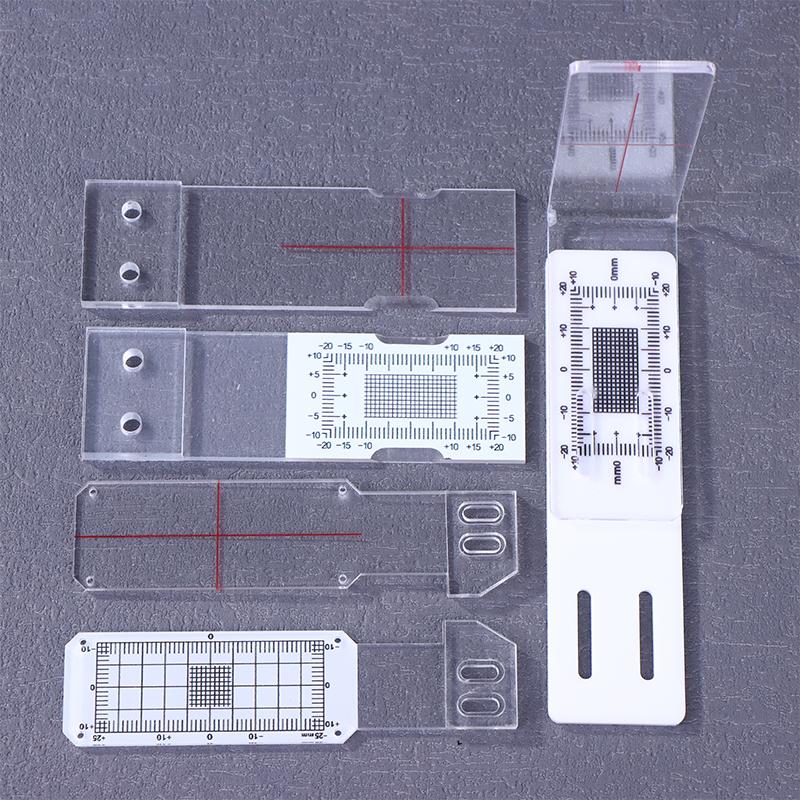 Clear Acrylic Crack Gauge Monitor Accurate Crack Monitoring Record Tool Crack Measuring Instrument For Monitoring Wall Cracks