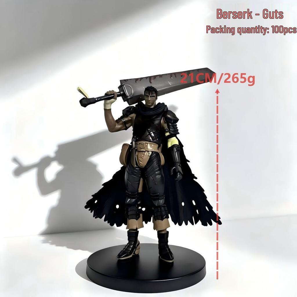 Cross-border New Berserk Guts Scarred Warrior Blood-stained Anime Figure Ornament