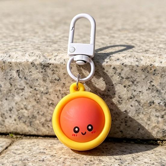 Mini Dumpling Keychain Pendant 6/8/10Pcs, Soft Cartoon Snack Accessories for Backpacks Keys Bags Office Lanyards