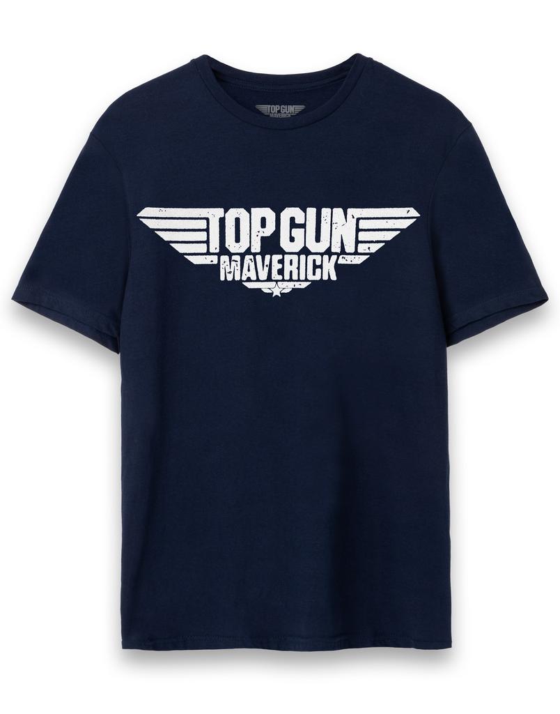 Top Gun Maverick Short Sleeved TShirt Unisexs Blue Official Merch