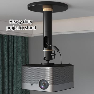Professionelle Projektor-Deckenhalterung für Geräte mit 1/4-Zoll-Gewinde Unterstützt bis zu 10 kg Gewichtskapazität