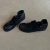 Cowhide Version British Leather Ballet Shoes Elastic Band Light Mouth Small Leather Shoes Retro Flat Mary Jane Shoes Women's Single Shoes