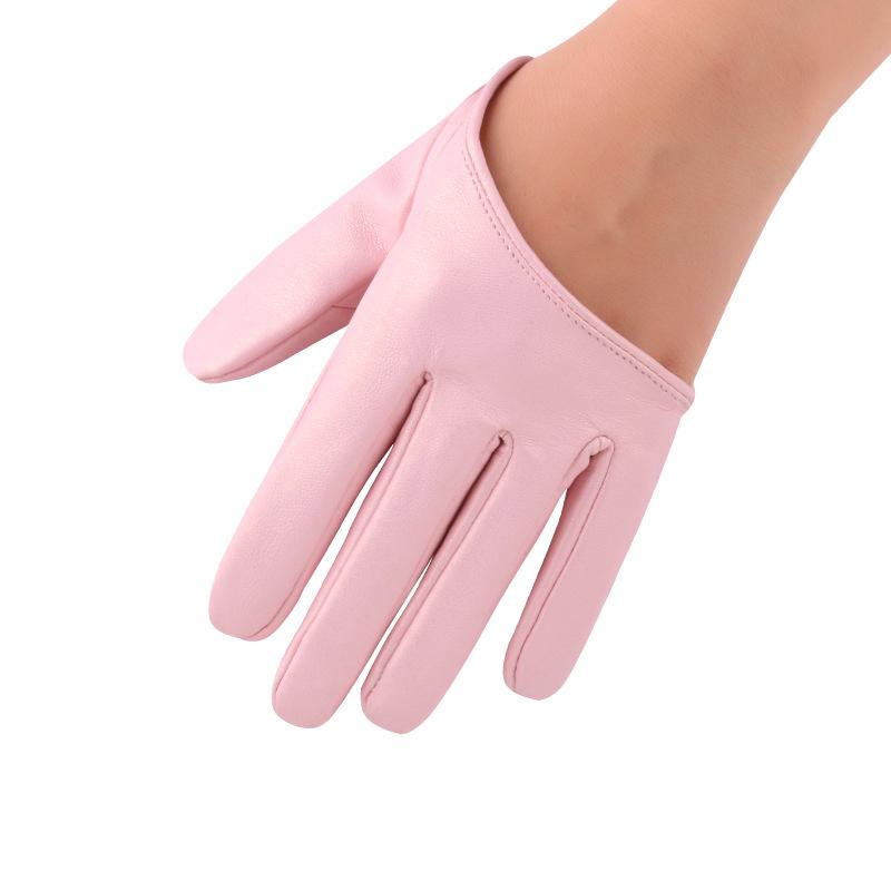 New Women's Performance Gloves Street Dance Nightclub Dance Half Palm Dance Korean Punk Performance Gloves
