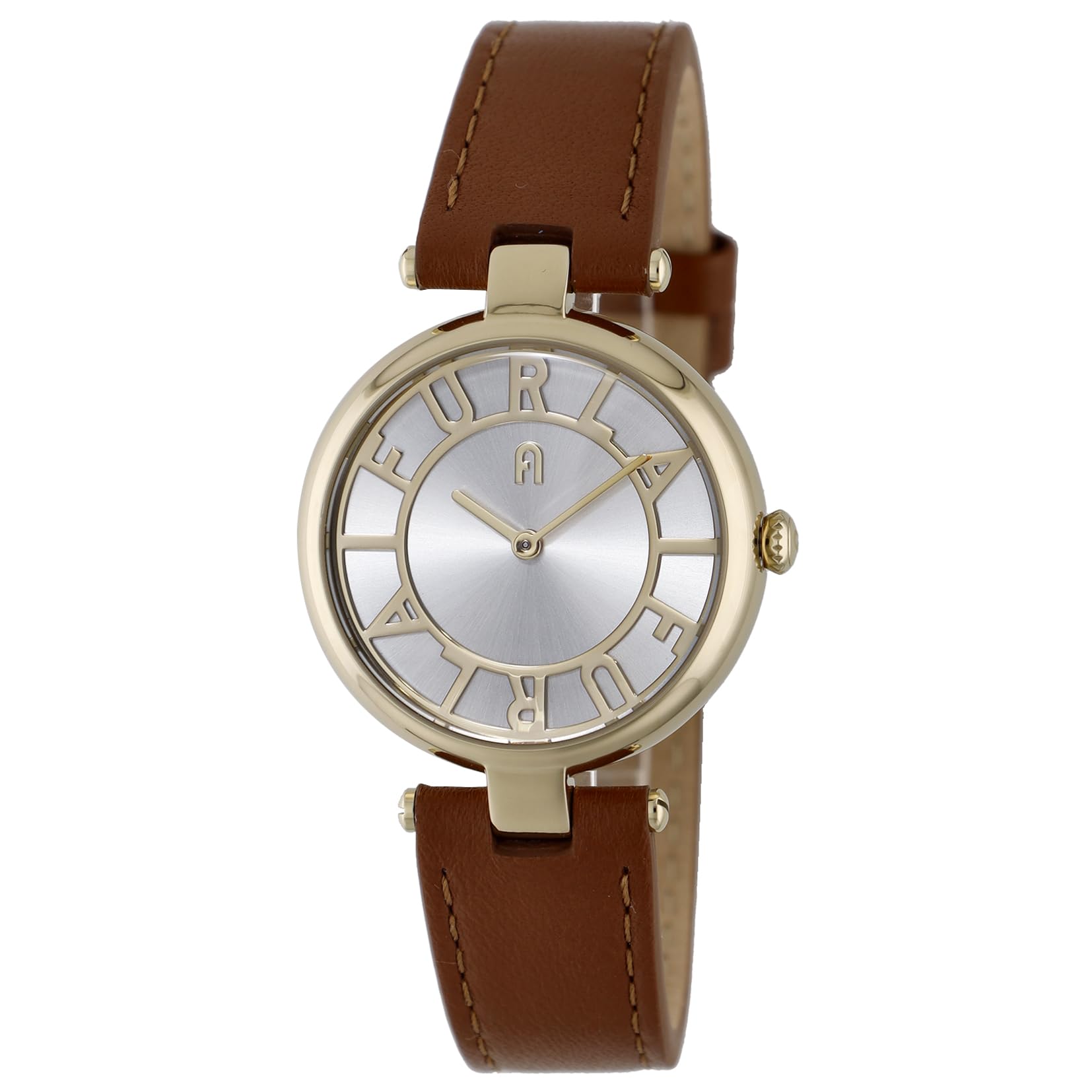 

FURLA New Club Quartz 5 ATM Water Mineral Silver Watch, Movement, Resistant, Glass, Dial, WW00054007L2, Women s [Used]