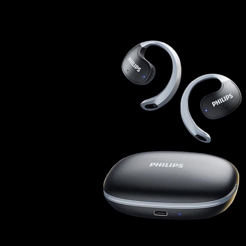 Philips True Wireless Open-Ear Ear-Hook Sports Earbuds