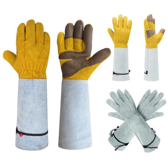 Lange Gartenschutzhandschuhe Arbeitsschutzhandschuhe Stichfeste Verlängerte Handschuhe Schützt die Handgelenke
