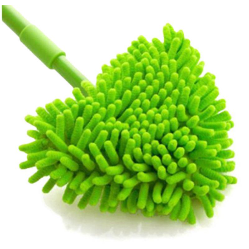 Compact Telescopic Triangular Mini Mop for Ceiling and Car Cleaning