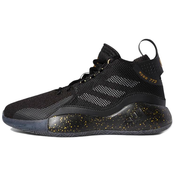 

Новые Adidas D Rose 773 2020 Черно-золотые FW9838 46.5