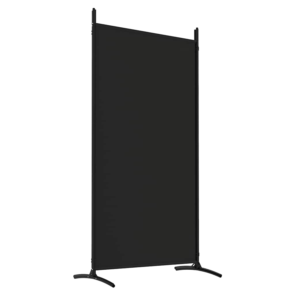 Vidaxl Parawan 4-Panelowy, Czarny, 346X180 Cm, Tkanina
