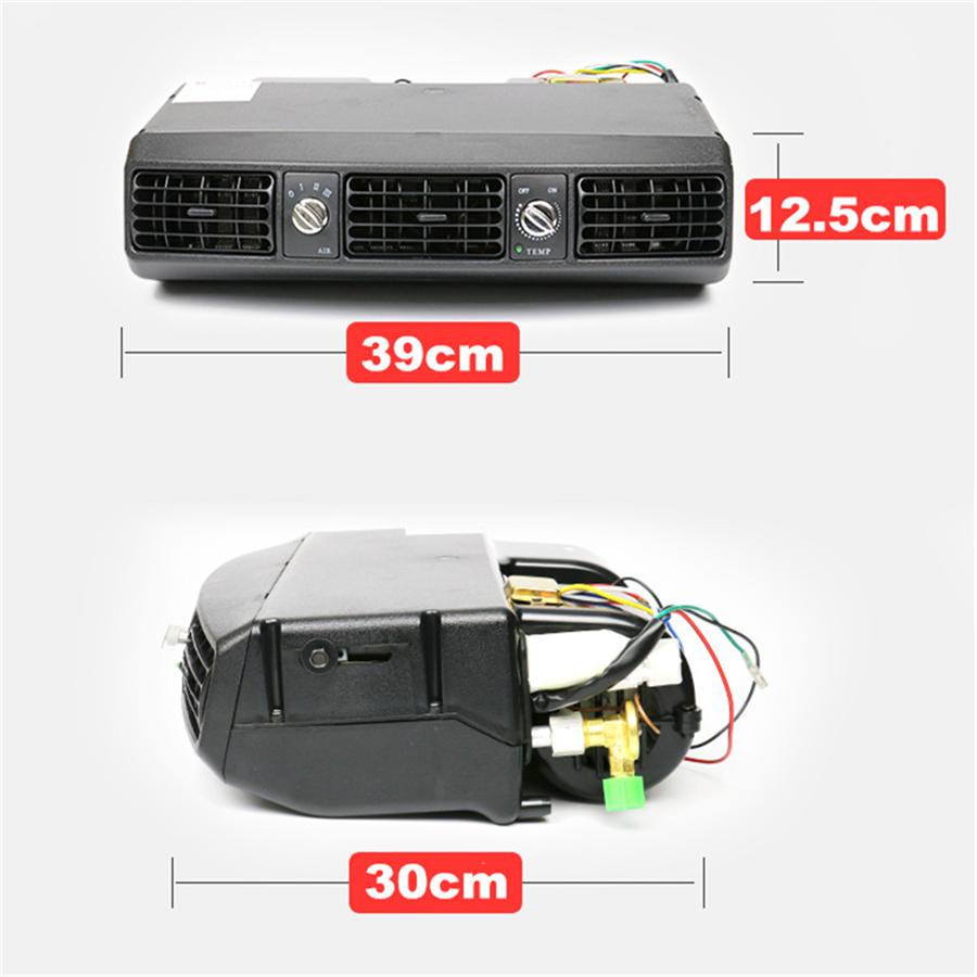 12V Universal Car Truck A/C Underdash Evaporator Air Conditioning Cooling System