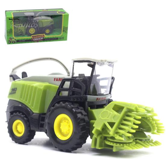 Mini 1/43 Landwirtschaftlicher Mähdrescher Modell Kinder Jungen Legierung Auto Spielzeug Geburtstagsgeschenk