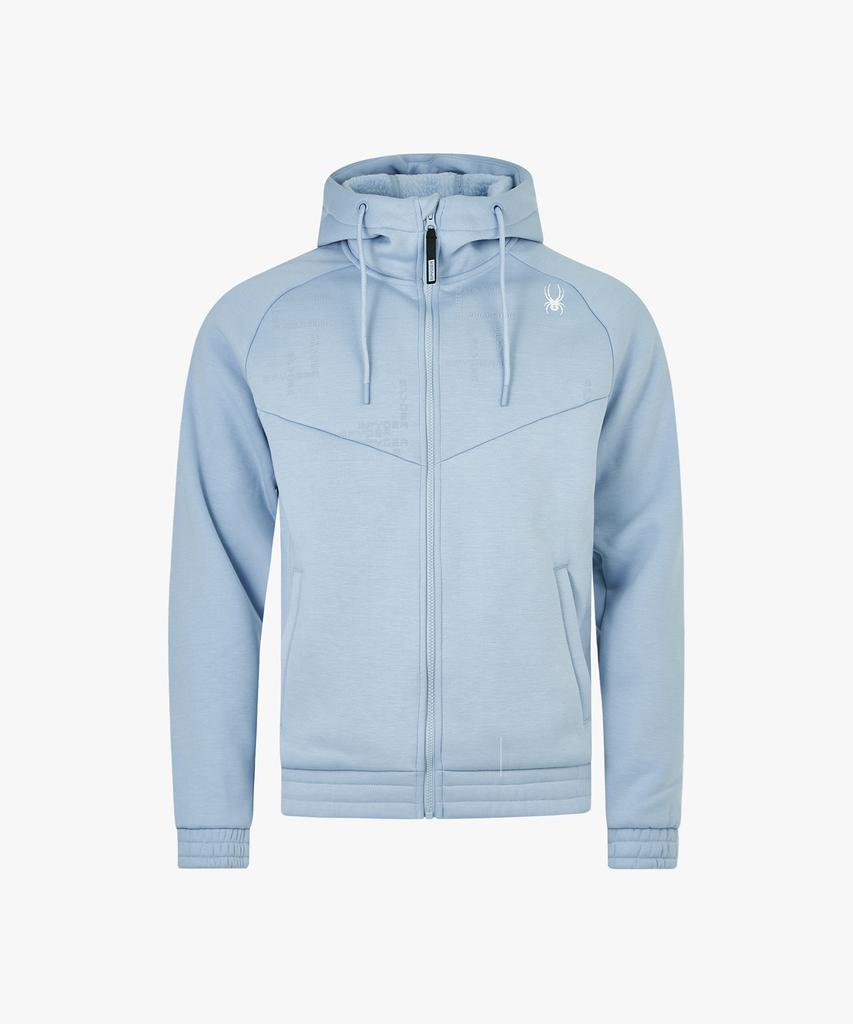 Spyder Unisex Lettering Graphic Setup Fleece-Lined Zip-Up Hoodie Sphwcnft304Ucbl