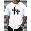 European Size Mens TShirt Comfortable Crew Neck Casual Cotton ShortSleeves Soft Breathable Top Menswear Tshirt Summer Spring Streetwear Cotton Fabric
