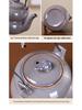 Fu Lu Ceramic Tea Set: Kung Fu Style Chinese Tea Brewing Gift Box for Incense Ceremony & Housewarming