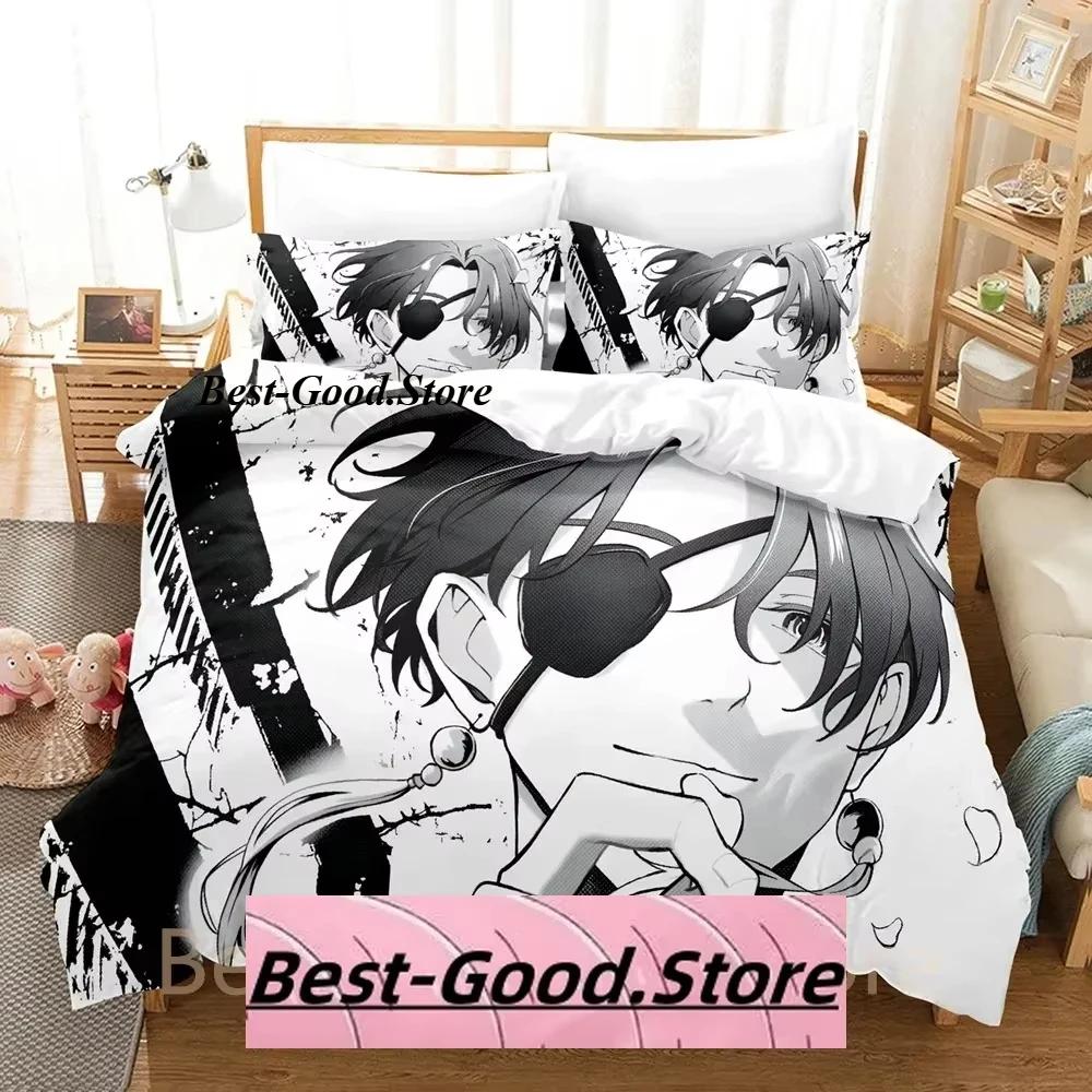

Comforter Kawaii Hayato Suou Bedding Set Single Twin Full Queen King Size Bed Set Adult Kid Bedroom s 3D Anime Bed Comforter (quilt)-EU Single(135*200cm)3pcs