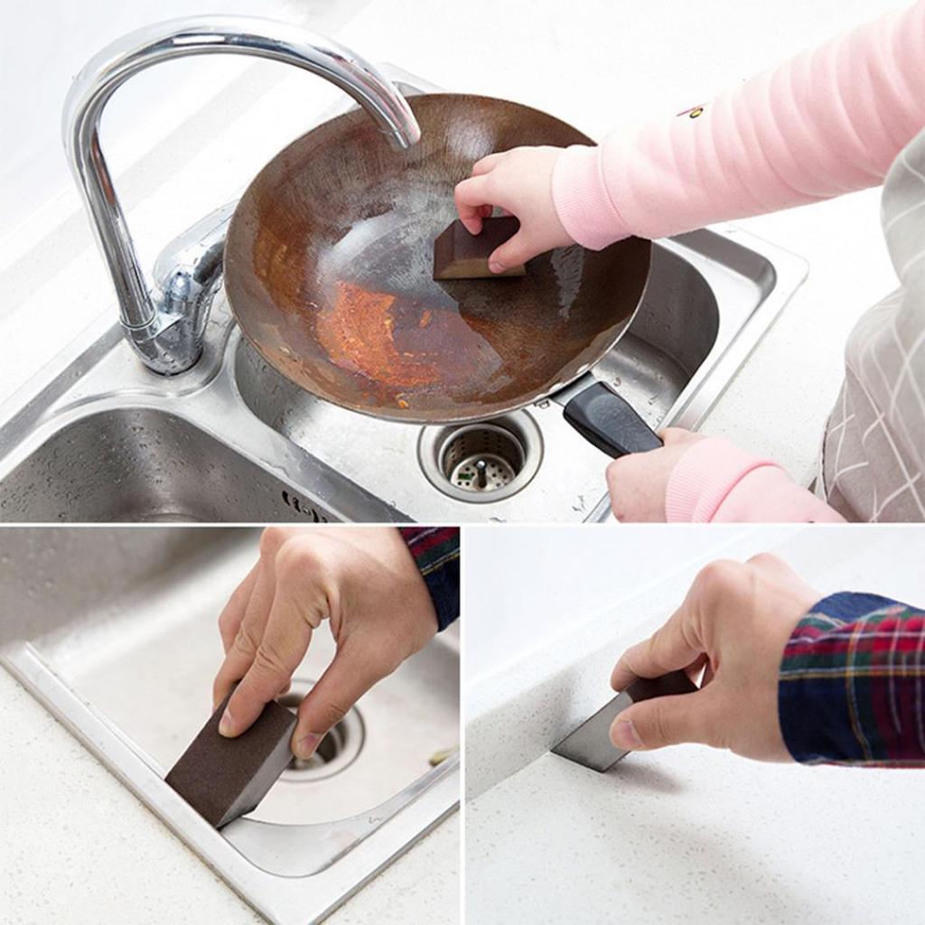 Dish Washing Sponge Cleaning Tools Magic Rubbing Emery Washing Pot For Kitchen Dish Washing Sponge Cleaning Tools Magic Rubbing Emery Washing Pot For Kitchen