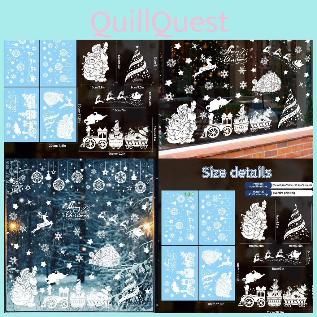 Pvc Fenster Weihnachtsaufkleber Mit Cartoon Santa Kugeln Weihnachtsmann Zur Dekoration