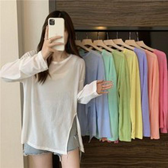 Women's Slimming Half High Neck Long Sleeve Base Layer T-shirt for Autumn/Winter 2025