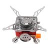 Portable Camping Gas Stove Windproof Metal Mini Folding Gas Stove for Outdoor Camping Home Commercial Use