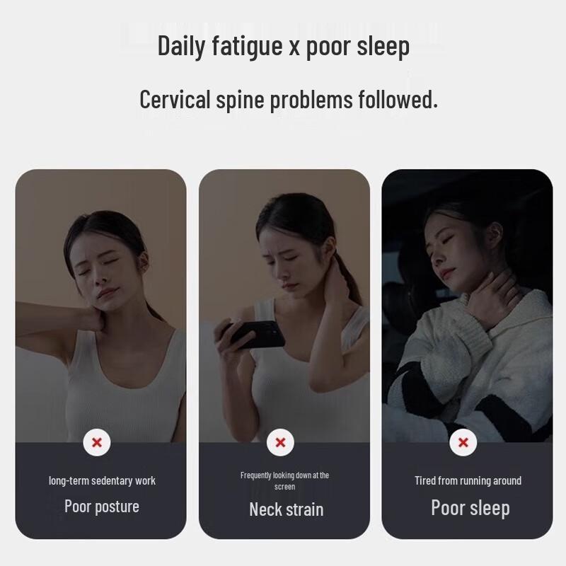 Aux Heated Lumbar & Back Massage Cushion