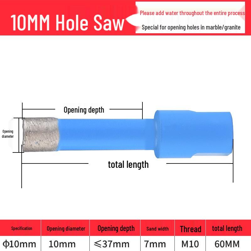 Angle Grinder Drill Bit for Marble, Glass, Tile & Granite