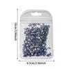 1440Pcs Multi-shape Mixed Resin Rhinestones Nail Charms Flat Back Diamonds Gems DIY Decorations