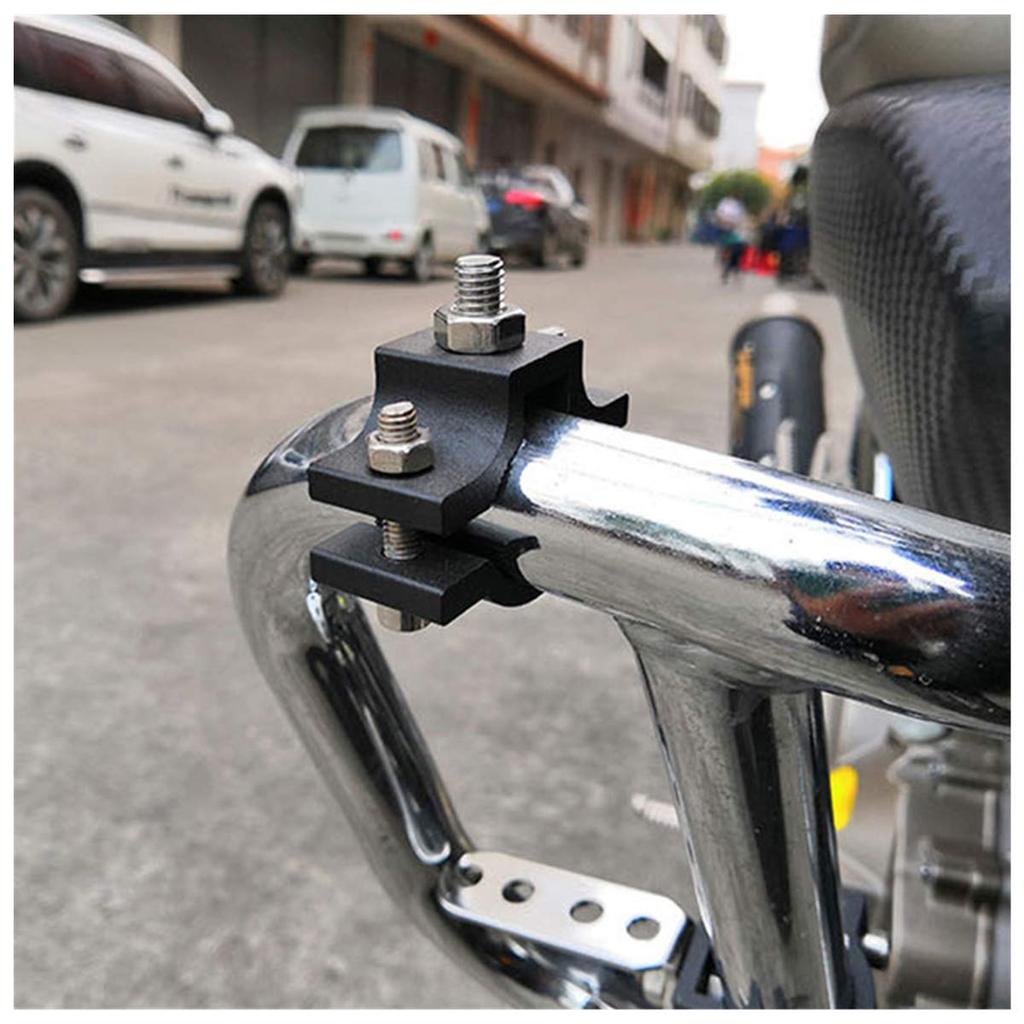 YFFSFDC Handlebar Holder, No Drilling Required, Motorcycle, LED, Work Light, Bracket, Fog Lamp, Compatible