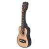 1/12 Scale Dollhouse Miniature Wooden Guitar Mini Guitar Display Model Dollhouse