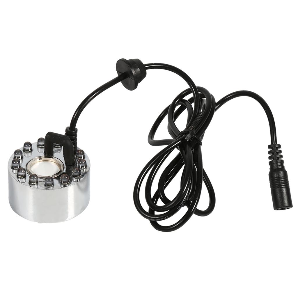 24V Farbwechsel Ultraschall Nebel Maker Wasser Brunnen Zerstäuber Luftbefeuchter ohne Adapter