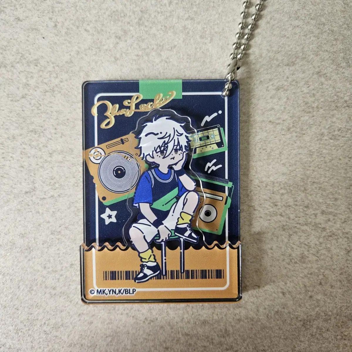 

Синий Рок Наги Ретпоп Акрил