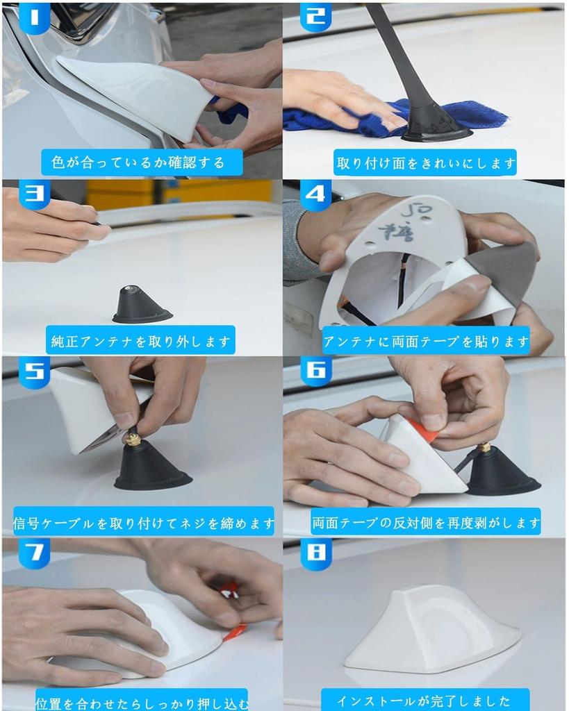 Shark Antenna for Honda N-BOX JF1/2/3/4 JF5/JF6 Dolphin Antenna Short