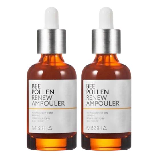 

MISSHA Bee Pollen Renew Ampouler Nourishing & Skin Barrier Repair Serum 40ml x2