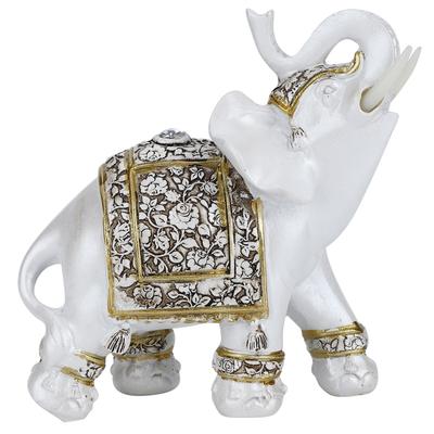 Figurine d'animal en résine pour la maison, éléphant, féminité, simulation, créative, mignonne, décoration de la maison