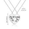 Combination Stainless Steel Lettering Love Friendship Necklaces Ins Net Red Wind Good Sister Necklaces 2 Piece Set
