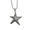 Bohemian Starfish Necklace Stainless Steel Snake Chain Minimalist Jewelry For Women Men