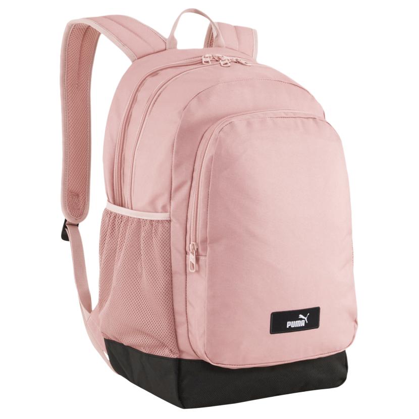 Puma Color Block Splicing Commuter Daily College Style Fabric Backpack Unisex backpack Rose-Pink 09069728 Rose Pink