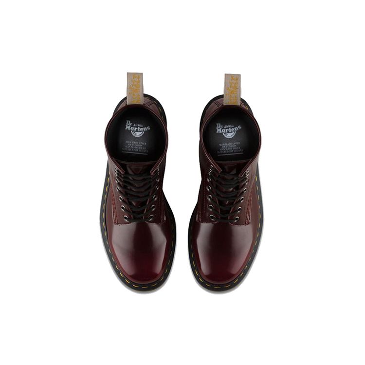 Dr. Martens 1460 Other 8-Hole Durable Round-Toe Short Boots Unisex Boots Cherry-Red 23756600