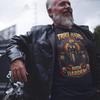 Dreirad T-Shirt - Dreirad Motorrad Geschenk - Dreirad Hart Fahren Härter Shirt - Dreirad Fahrer Schädel Flammen T-Shirts - Unisex Dreirad Shirt - Biker Shirt