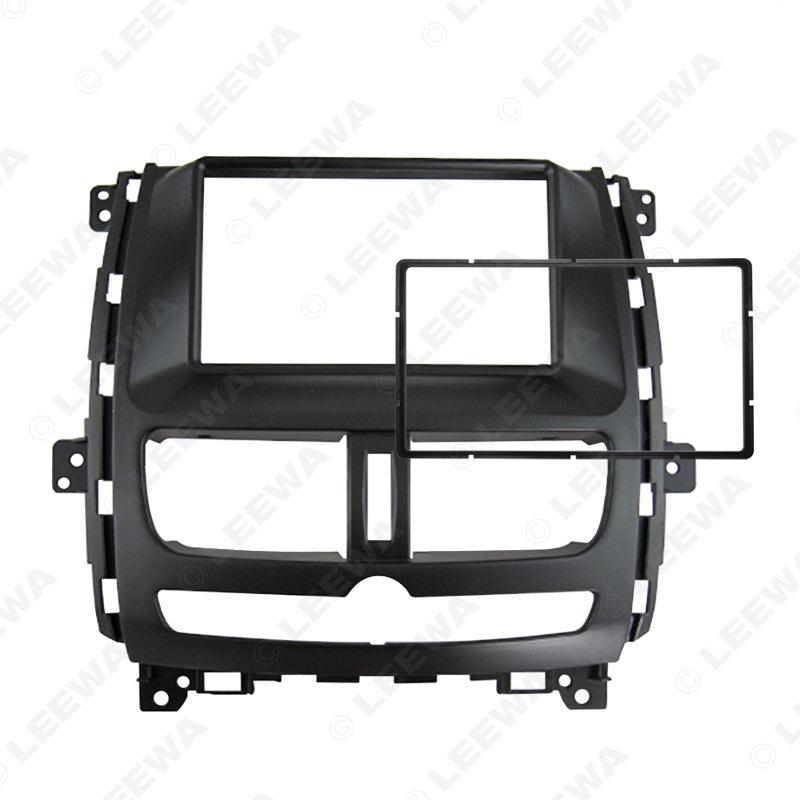 

Nissan Livina 2009-2015 Двухдиновый кронштейн рамки для аудио и навигации LEEWA