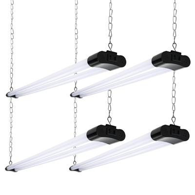 Lámpara Fluorescente de Doble Tubo Iluminación para Garaje Accesorios de Iluminación Tubo de Luz de Alto Brillo para Taller