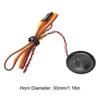 90dB RC Car Mini Siren Horn Speaker Manual/Remote Control Universal for 1/8 1/10 RC Vehicles