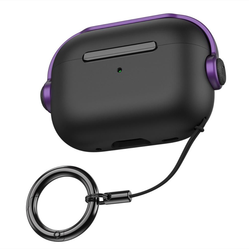 For Airpods Pro 1st 2nd Generation TPU Case With Keychain Wireless Earphone Protective Case Accessories