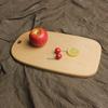 Beech Wood Cutting Board: Solid Wood for Bread, Fruit, Sushi - Ideal for Home or Restaurant Use